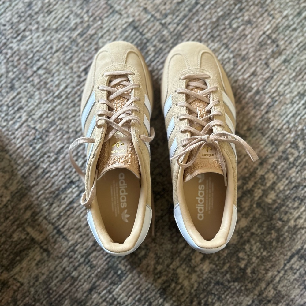Adidas Women's Gazelle Tan Sneakers